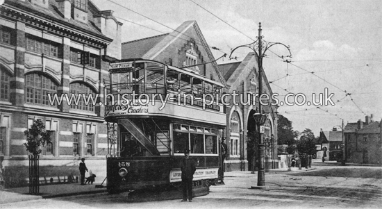 Car Terminus, Smithdown Rd. Liverpool. c.1910